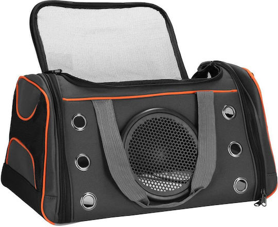 Small-medium Pet Carrier Bag Dog Cat Foldable 24x48x33 Cm Gray