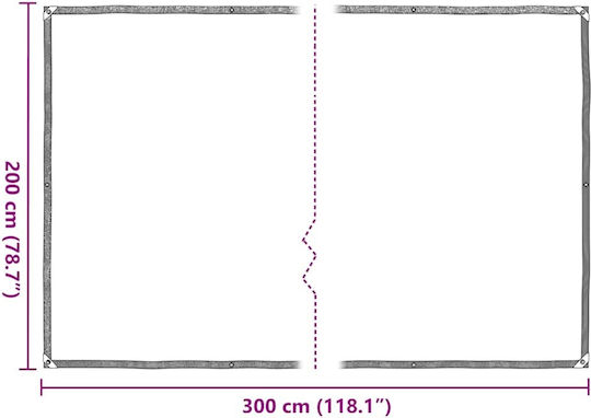 vidaXL 3308700 Greenhouse Cover