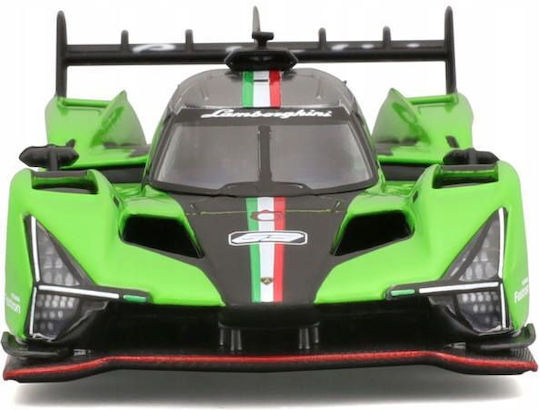 Кола Bburago Lamborghini Sc63 мащаб 1:43 зелен цвят за възрастни
