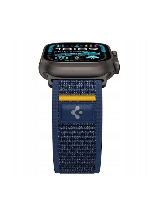 Spigen Athlex Air Tragbare Bänder Stoff Marineblaue (Apple Watch 44 / 45 / 46 / 49 mm)