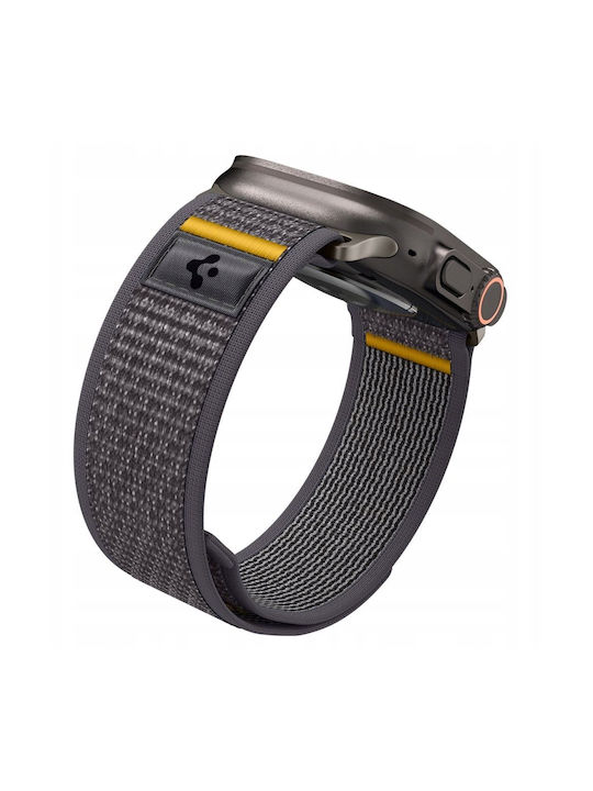 Spigen Athlex Air Armband Stoff Gray (Apple Watch 44/45/46mm/Ultra 49mm)