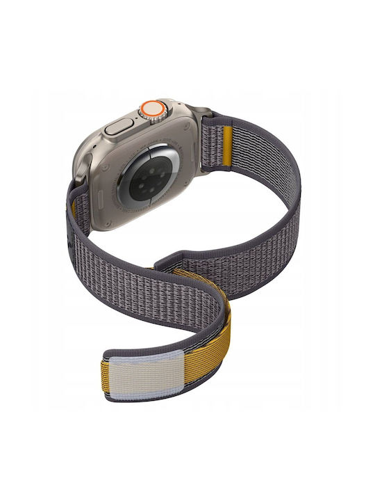 Spigen Athlex Air Armband Stoff Gray (Apple Watch 44/45/46mm/Ultra 49mm)