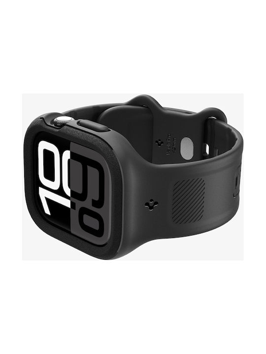 Spigen Vault Pro Θήκη Σιλικόνης σε Μαύρο χρώμα για Apple Watch 42mm