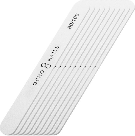 Ocho Pro Λίμα Ίσια Χάρτινη 80/100 10τμχ