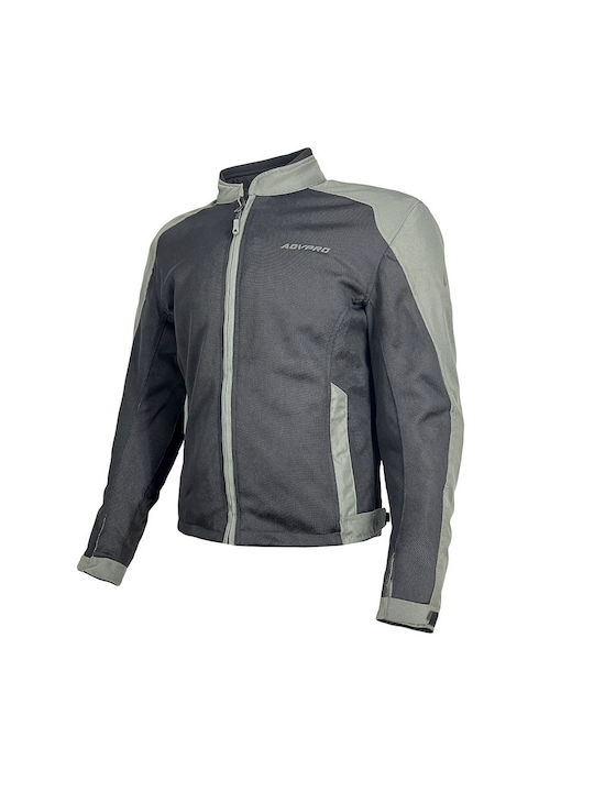 AGVpro Urbanride Καλοκαιρινό Ανδρικό Μπουφάν Μηχανής Black / Khaki