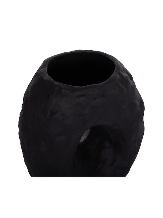 HomeMarkt Decorative Vase Namentis Black 22x13x28cm