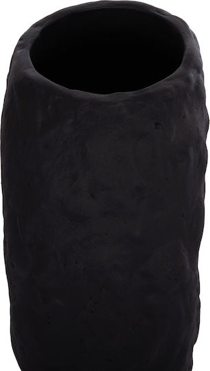 HomeMarkt Διακοσμητικό Βάζο Πήλινο Namentis Μαύρο 22x13xΥ28cm