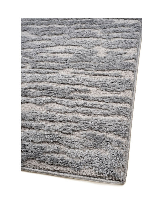 Klonaras Σετ Μοντέρνα Χαλιά Κρεβατοκάμαρας Light Grey KL472593 3τμχ