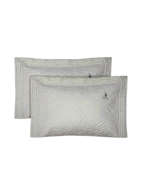 Greenwich Polo Club 2353 Kissenbezug-Set Oxford Grey 50x70cm.