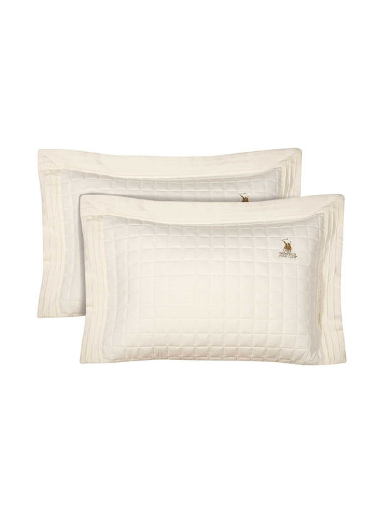Greenwich Polo Club Pillowcase Set Oxford Ecru 50x70cm.