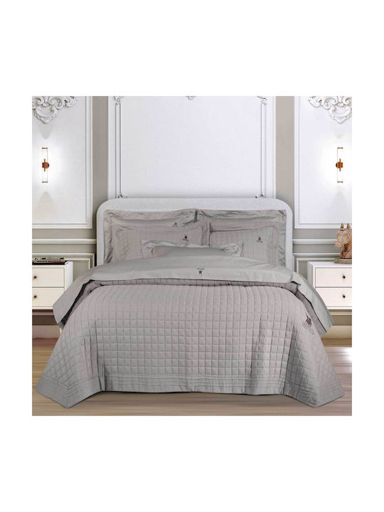 Greenwich Polo Club Σετ Μαξιλαροθήκες Oxford Taupe 50x70εκ.
