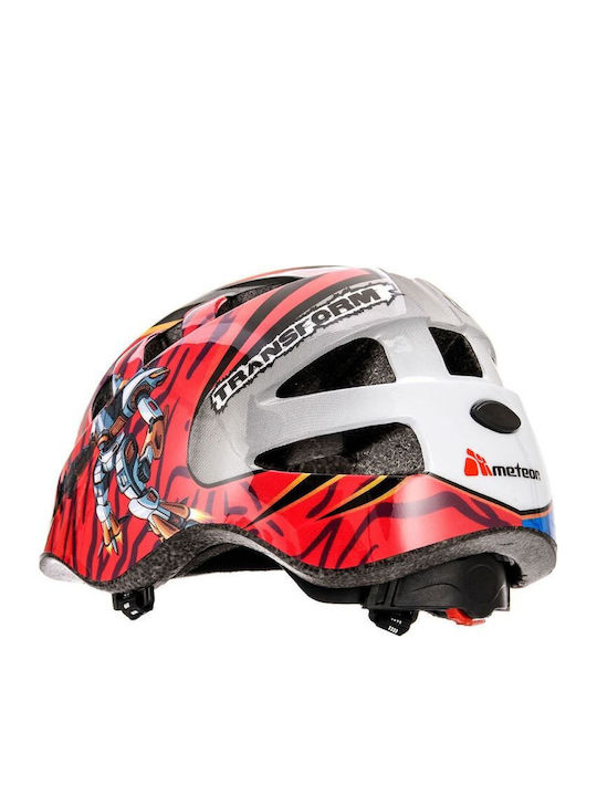 Meteor MA-2 Robot Kids' Helmet for City Bike Red