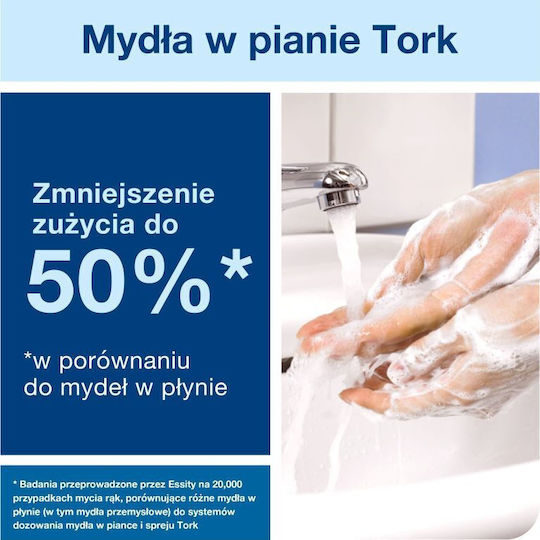 Tork Spumă cu 50% Alcool 1.03kg 1lt 6buc 520701