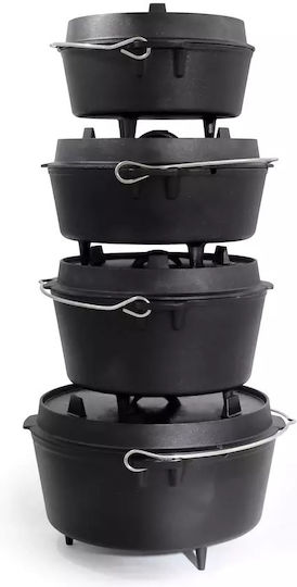 Oală olandeză din fontă Origin Outdoors cu picioare 11,2L