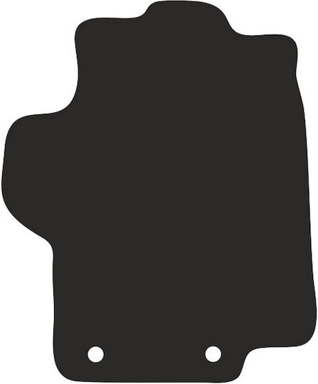 Wielganizator Covorașe Față 2buc din Furtun pentru Peugeot 1007 2004-2009 Negre