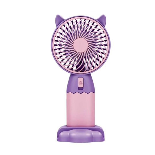 0808-2 Handheld USB Ventilator 3W Lila