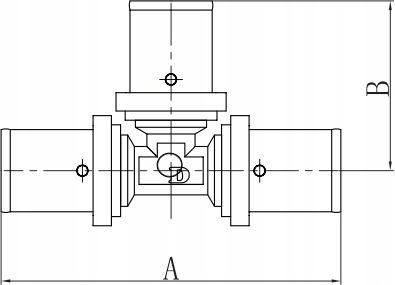 Diamond Conector de Irigare Argintiu