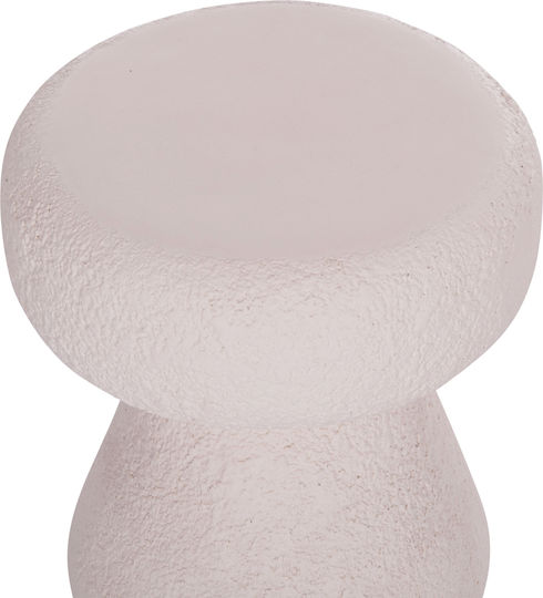 Hocker Für das Wohnzimmer Keramik Interon White 34x34x39cm