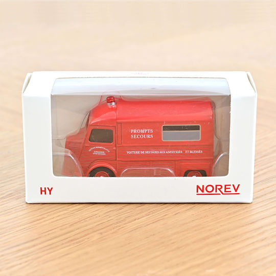 Norev Die-cast Fire Truck Model 1:58 Scale Citroen Hy 1969