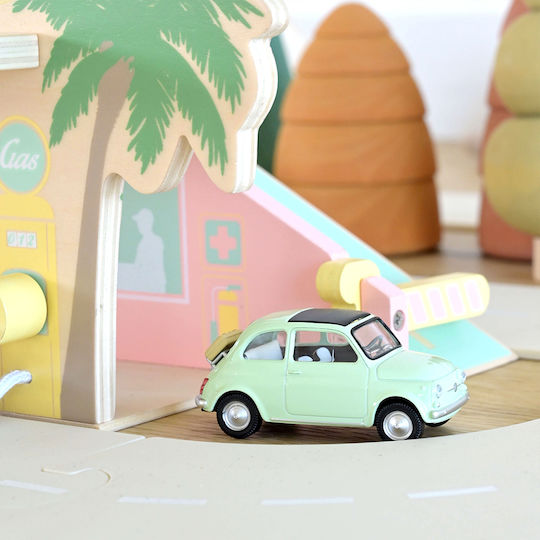 Norev Die-cast Car Model Scale 1:43 Fiat 500 F 1965 Jetcar