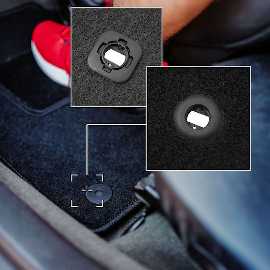 Black Driver Car Mat Honda CR-Z Coupe 2010-2016