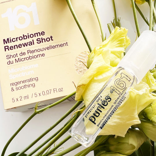 Purlés Serum Anti-îmbătrânire pentru Față cu Vitamina E & Colagen pentru Strălucire & Revitalizare 2x2ml