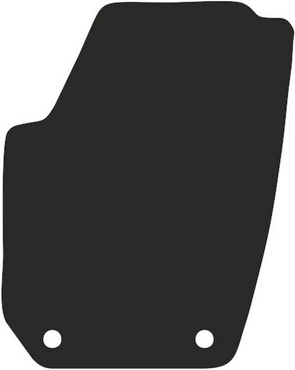 Driver's Polyamide Mat Skoda Praktik Combivan 2006-2015 Rubberized Driver's Mat