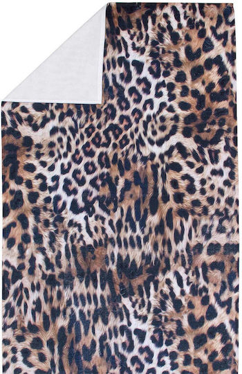 Miami Beach Beach Towel Brown 155x75cm.