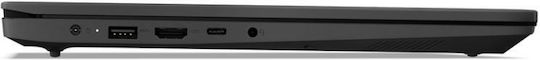 Lenovo V15 G4 AMN 15,6" Vollständige HD (Ryzen 3-7320U/16GB/512GB SSD/Kein Betriebssystem) Business Schwarz (Tastatursprache Internationales Englisch)