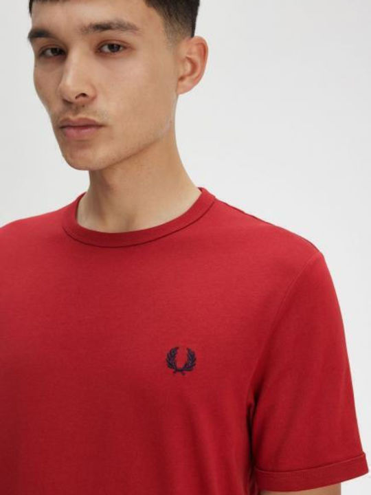 Ringer Tricou Burnt Red