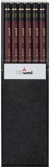 Комплект моливи Uni Mitsubishi Hi-uni 12 броя 4902778972984 твърдост H