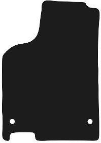 Polyamid Fahrermatte Volkswagen Lupo 3l Hatchback 1997-2005 Gummierte Fahrermatte
