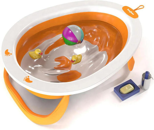 Foldable Baby Bath Orange