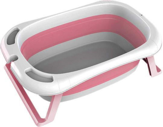 Foldable Baby Bath Pink