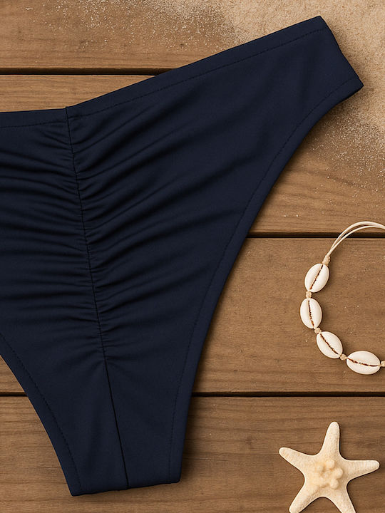 Bikini Brazil Ψηλόμεσο Μαύρο