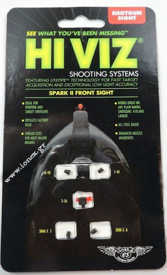 Hiviz Bd1008-r Faseroptik-Visier