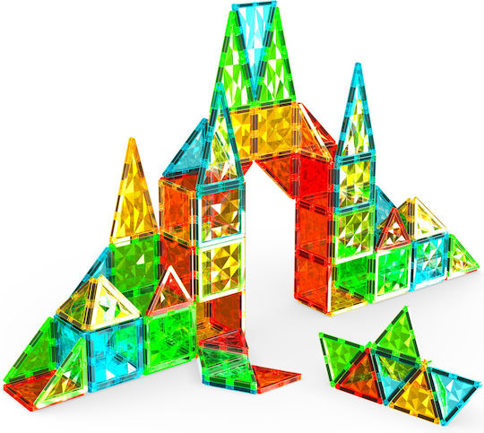 Geomag Μαγνητικό Παιχνίδι Κατασκευών Gems για Παιδιά 3+ Ετών