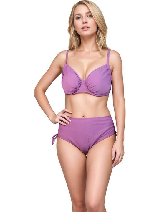 Bikini Set with Light Padding Purple