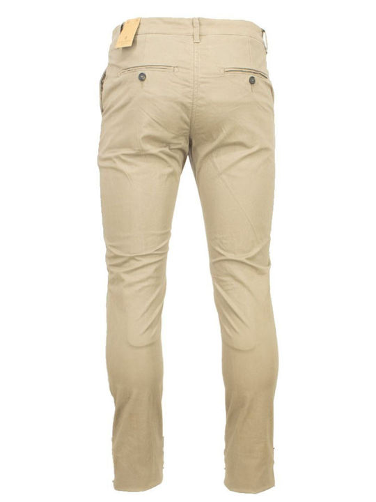 Guess Παντελόνι Chino Μπεζ