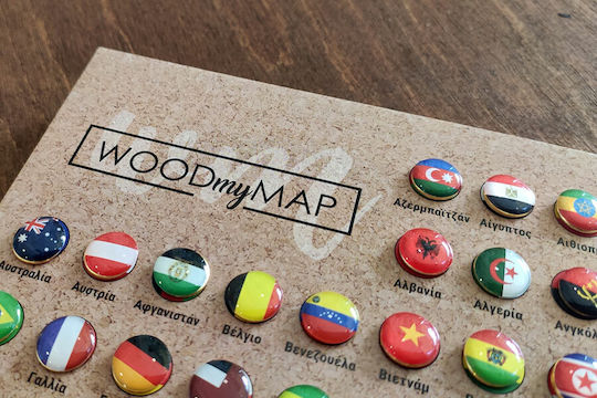 Decorative Flag Push Pins Code 90772