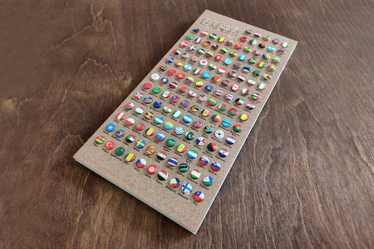Decorative Flag Push Pins Code 90772