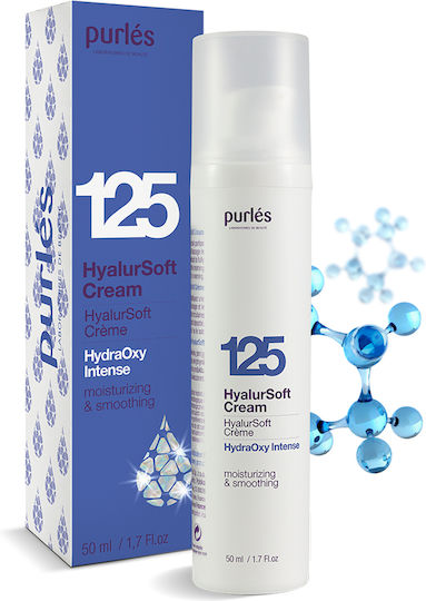 Purlés Creme de fata Hidratare cu Acid hialuronic și Vitamina E 50ml