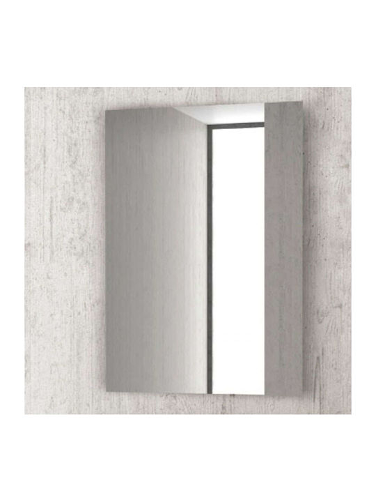Karag Rechteckiger Badezimmerspiegel 100x70cm Gray