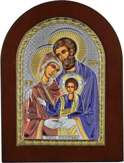 Prince Silvero Image Holy Family Wooden 4x6cm