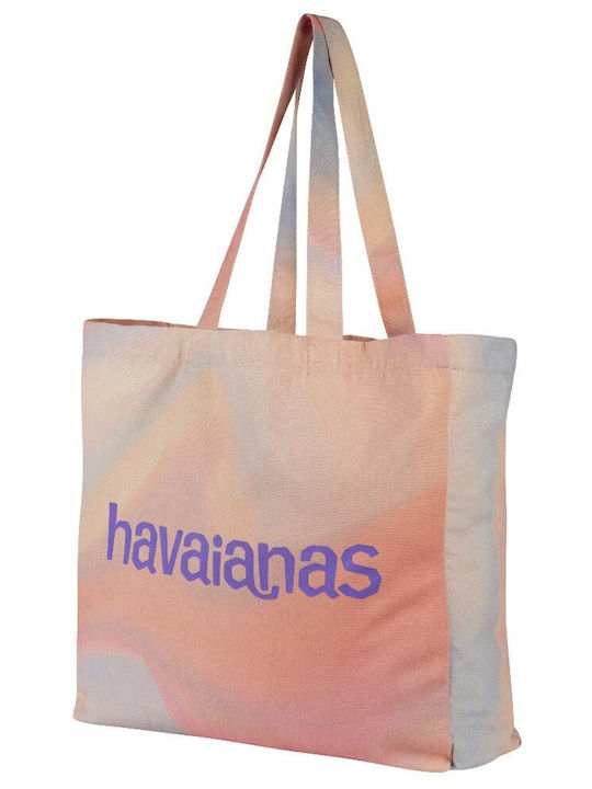 Havaianas Fabric Orange Beach Bag