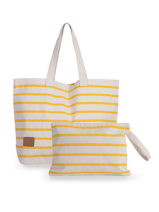 Toiletry Bag in Yellow color 33cm