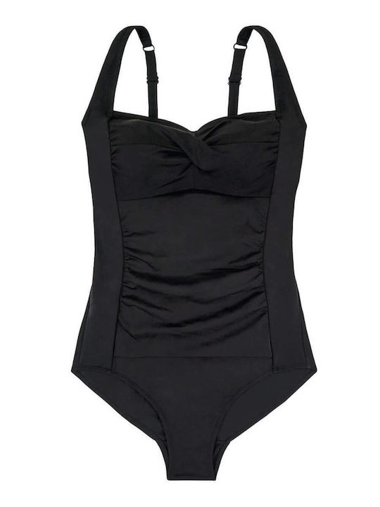 Fiji One Piece Swimsuit with Removable Padding Black