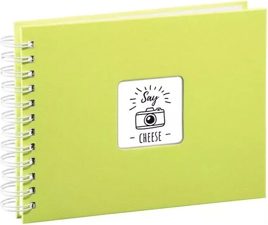 HAMA Fine Art Photo Album for 100 Photographs of 10x15cm Green 24x17cm