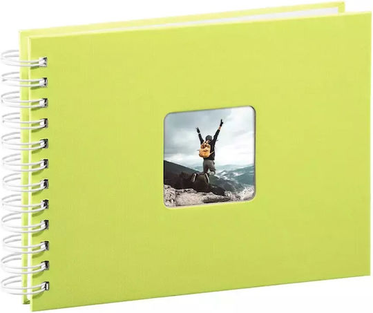 HAMA Fine Art Photo Album for 100 Photographs of 10x15cm Green 24x17cm