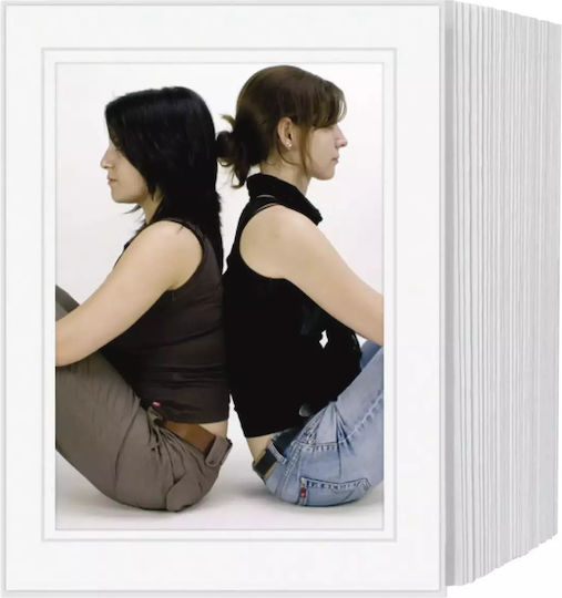 Daiber Wedding Album Passepartouts Suitable for Photos 13x18cm White 13x18cm